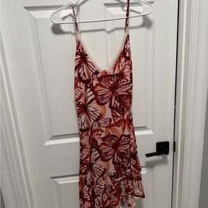 Floral Spaghetti Strap Dress
